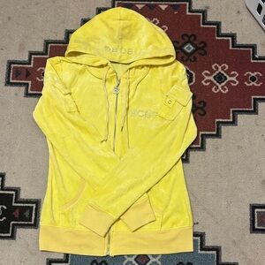 BCBG Vibrant Yellow Hoodie